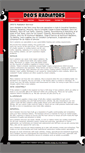 Mobile Screenshot of deoradiators.com